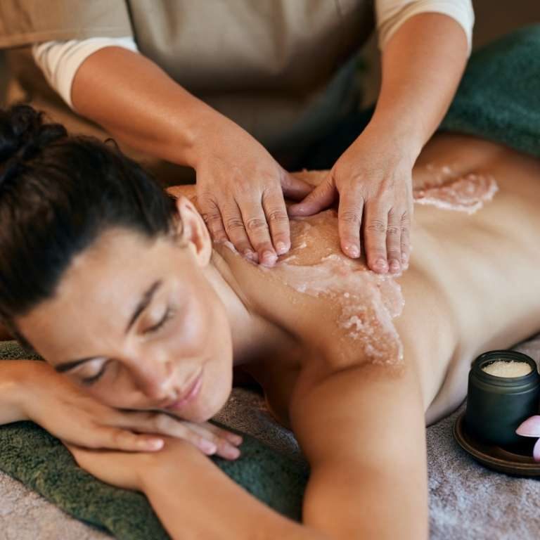 outcall body scrub massage